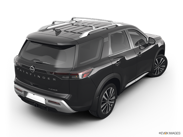 2023 Nissan Pathfinder | Rear 3/4 angle view