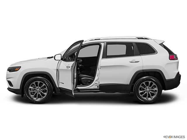 2021 Jeep Cherokee | Driver's side profile with drivers side door open