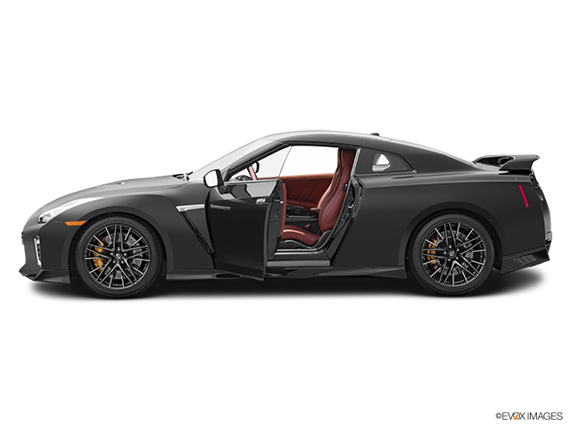 2021 Nissan GT-R | Driver's side profile with drivers side door open