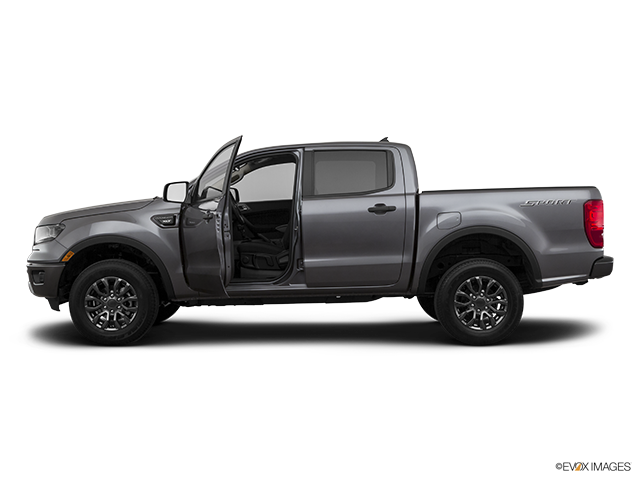 2022 Ford Ranger | Driver's side profile with drivers side door open
