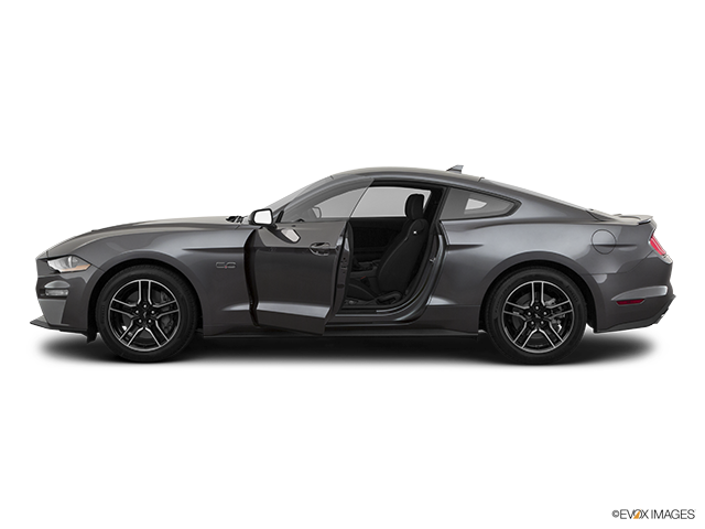 2022 Ford Mustang | Driver's side profile with drivers side door open