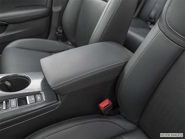 2022 Honda Civic Sedan | Front center console with closed lid, from driver’s side looking down