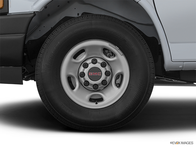 2022 GMC Savana Cargo | Front Drivers side wheel at profile