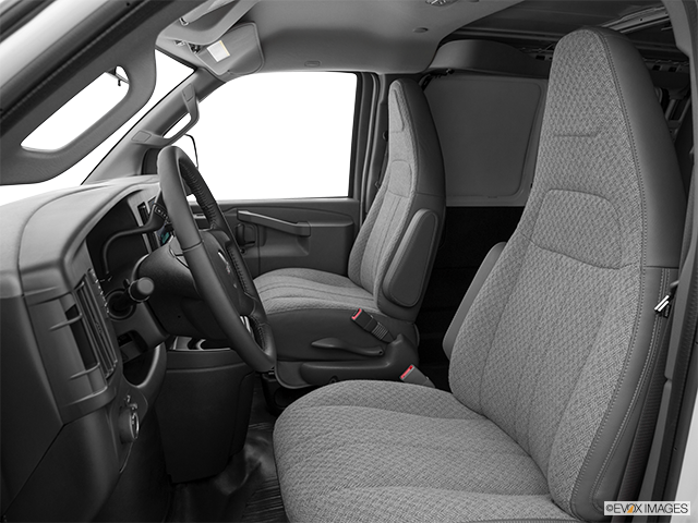 2023 GMC Savana Cargo | Front seats from Drivers Side