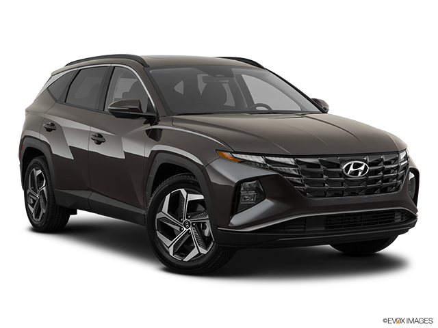 2022 Hyundai Tucson | Front passenger 3/4 w/ wheels turned