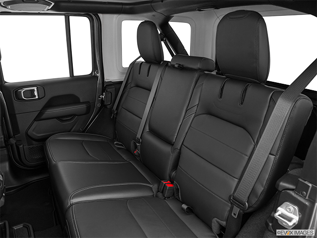 2024 Jeep Wrangler 4xe | Rear seats from Drivers Side