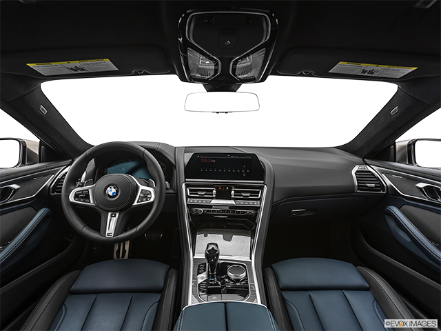 2023 BMW 8 Series | Centered wide dash shot