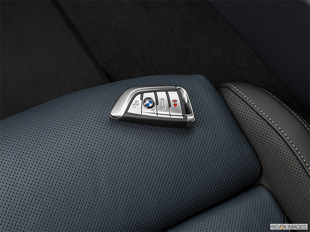 2025 BMW M8 Coupé | Key fob on driver’s seat