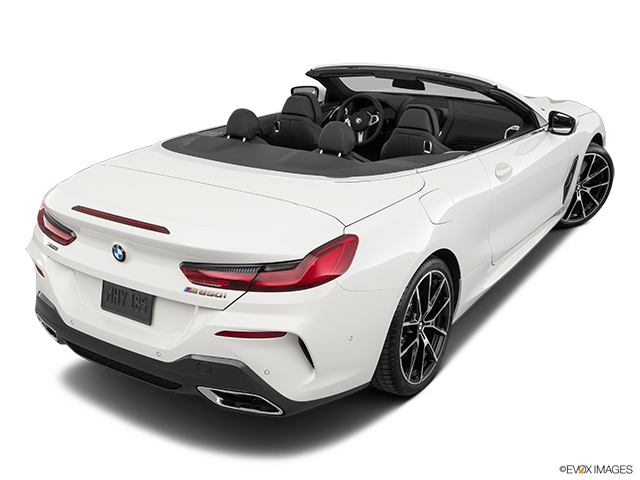 2022 BMW M8 Convertible | Rear 3/4 angle view