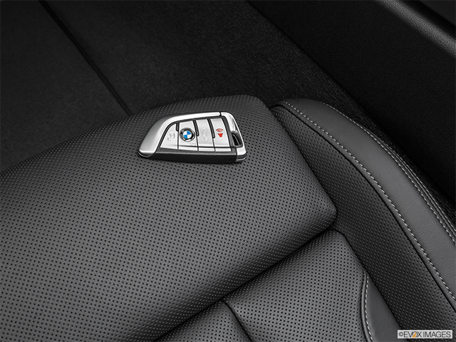 2024 BMW M8 Convertible | Key fob on driver’s seat