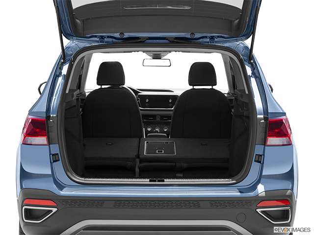 2023 Volkswagen Taos | Hatchback & SUV rear angle