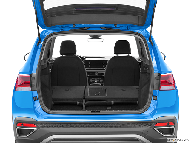2023 Volkswagen Taos | Hatchback & SUV rear angle