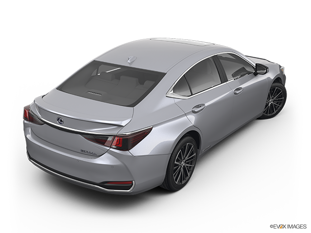 2022 Lexus ES 300h | Rear 3/4 angle view