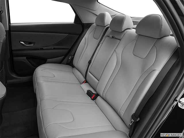 2022 Hyundai Elantra Hybrid | Rear seats from Drivers Side