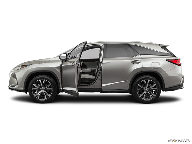2022 Lexus RX 350L | Driver's side profile with drivers side door open