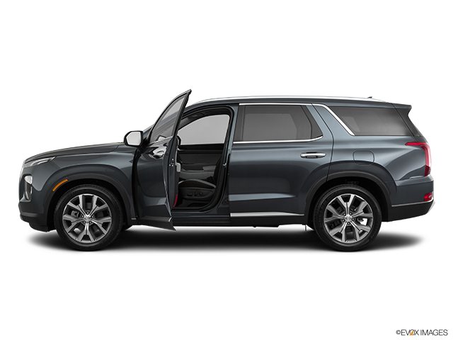 2022 Hyundai Palisade | Driver's side profile with drivers side door open