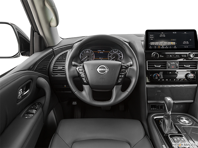 2022 Nissan Armada | Steering wheel/Center Console