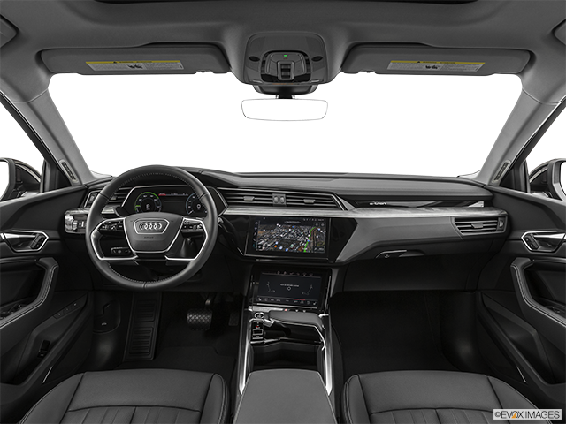 2022 Audi e-tron | Centered wide dash shot