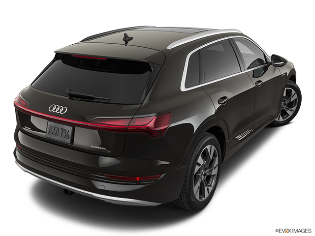 2022 Audi e-tron | Rear 3/4 angle view