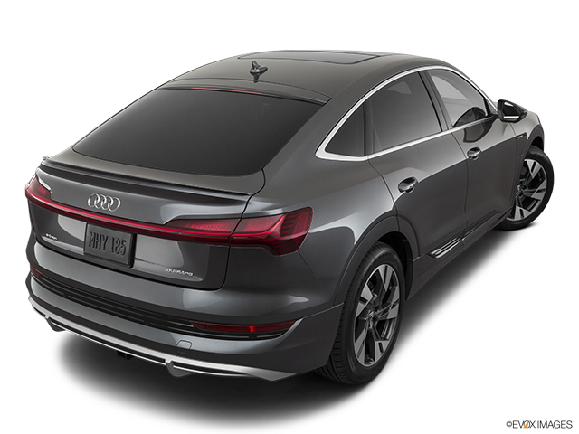 2022 Audi e-tron Sportback | Rear 3/4 angle view