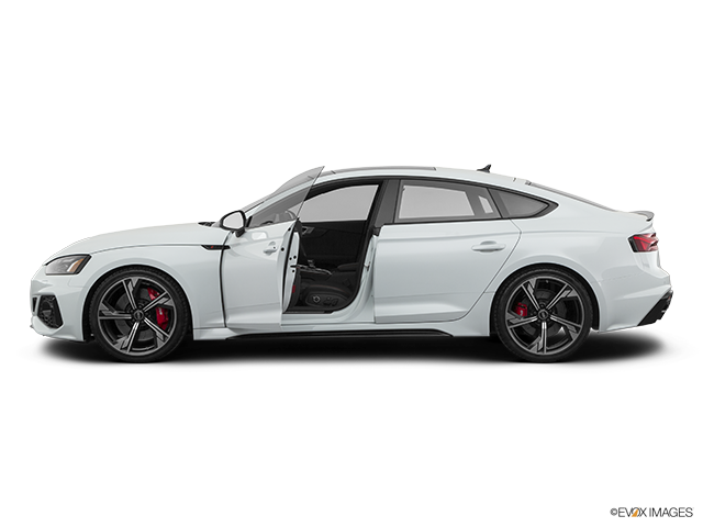 2022 Audi RS5 Sportback | Driver's side profile with drivers side door open