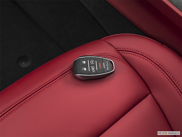 2023 Alfa Romeo Stelvio | Key fob on driver’s seat