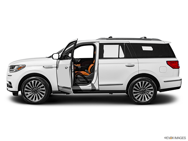 2023 Lincoln Navigator | Driver's side profile with drivers side door open