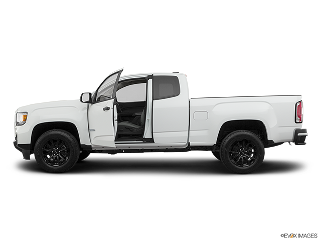 2022 GMC Canyon | Driver's side profile with drivers side door open