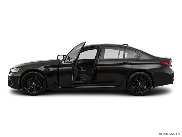 2022 BMW M5 Sedan | Driver's side profile with drivers side door open
