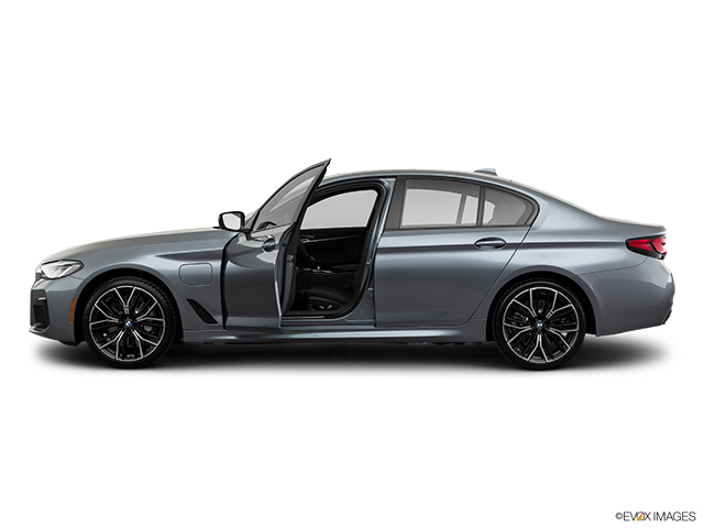 2022 BMW 5 Series | Driver's side profile with drivers side door open