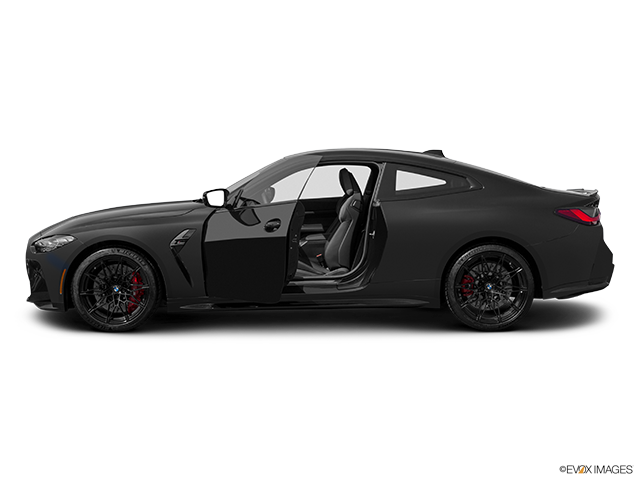 2023 BMW M4 Coupe | Driver's side profile with drivers side door open