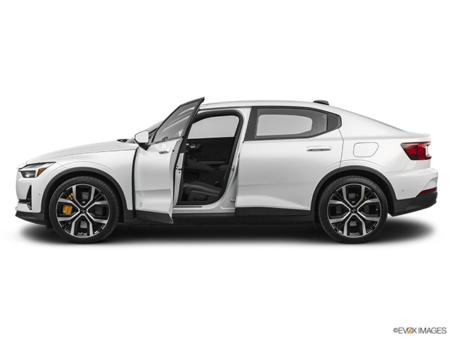 2023 Polestar 2 | Driver's side profile with drivers side door open
