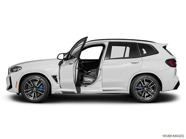 2022 BMW X3 M | Driver's side profile with drivers side door open
