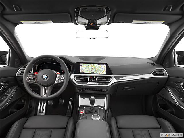 2022 BMW M3 Sedan | Centered wide dash shot