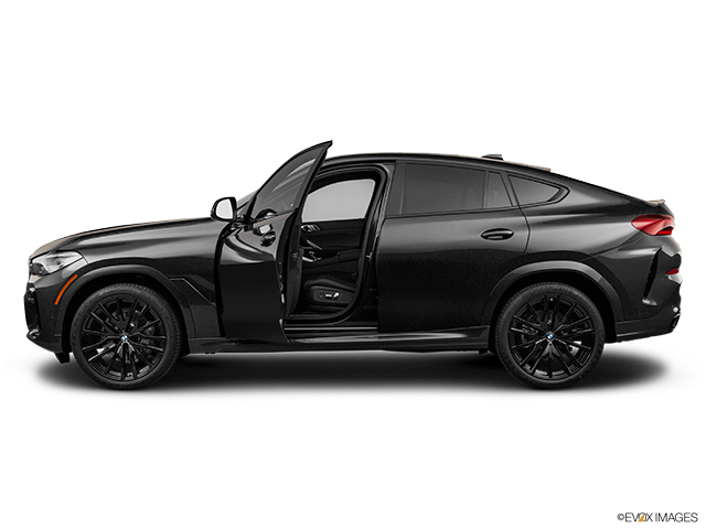 2022 BMW X6 M | Driver's side profile with drivers side door open
