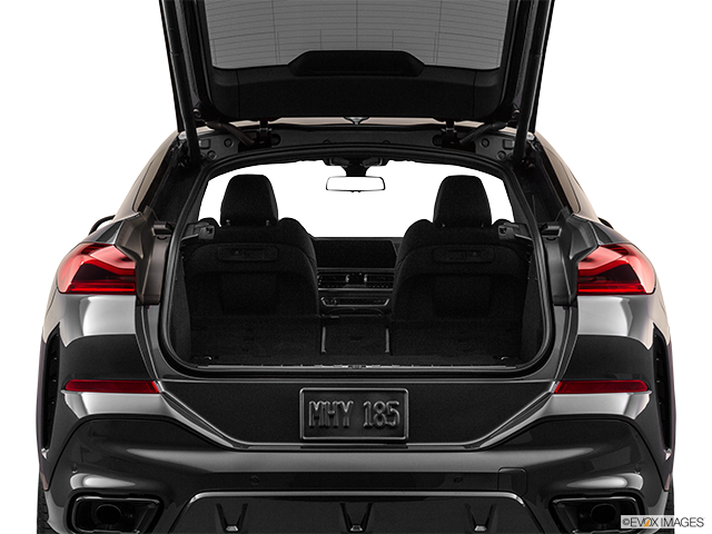 2022 BMW X6 M | Hatchback & SUV rear angle