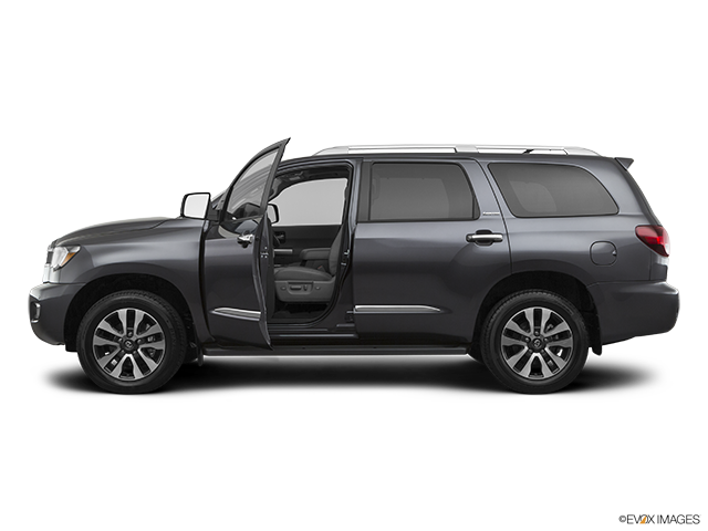 2022 Toyota Sequoia | Driver's side profile with drivers side door open
