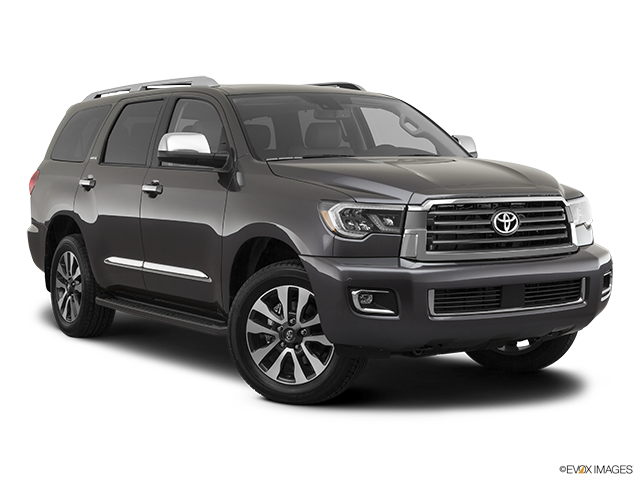 2022 Toyota Sequoia | Front passenger 3/4 w/ wheels turned