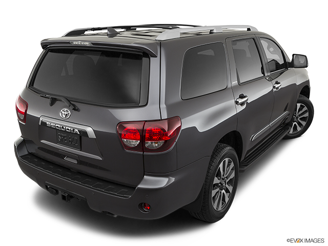 2022 Toyota Sequoia | Rear 3/4 angle view