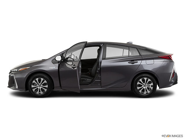 2022 Toyota Prius Prime | Driver's side profile with drivers side door open
