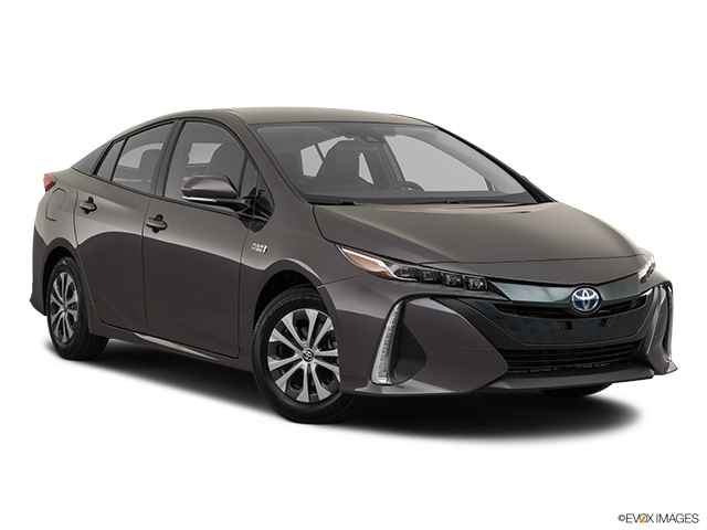 2023 Toyota Prius Prime | Front passenger 3/4 w/ wheels turned