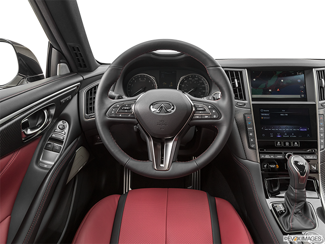 2022 Infiniti Q60 Coupe | Steering wheel/Center Console