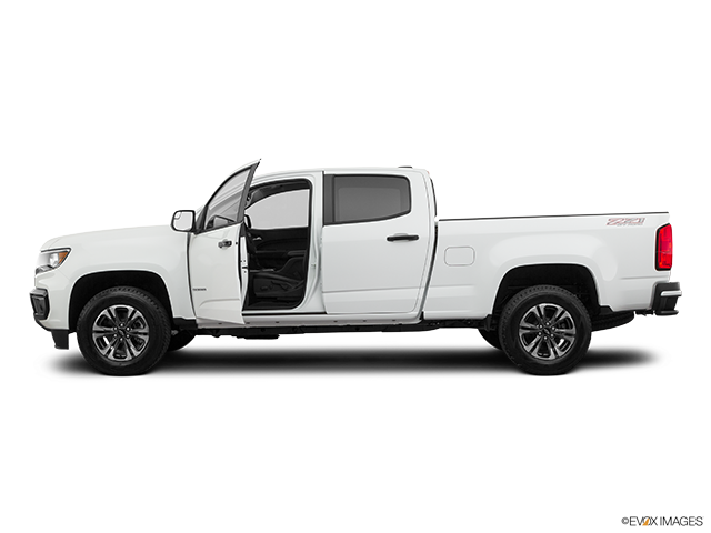 2022 Chevrolet Colorado | Driver's side profile with drivers side door open