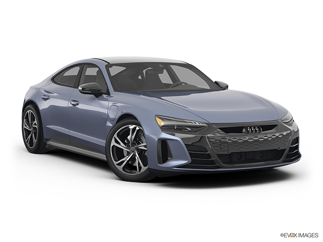2022 Audi e-tron GT | Front passenger 3/4 w/ wheels turned