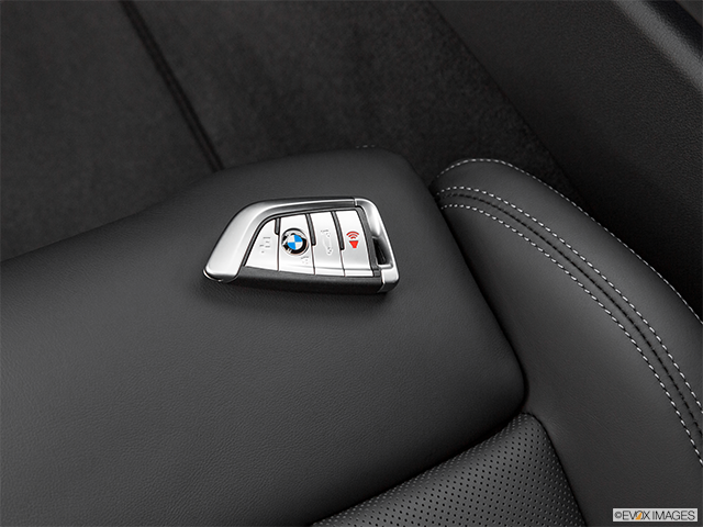 2022 BMW M8 Gran Coupe | Key fob on driver’s seat