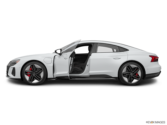 2022 Audi RS e-tron GT | Driver's side profile with drivers side door open