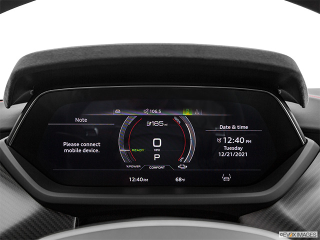 2022 Audi RS e-tron GT | Speedometer/tachometer