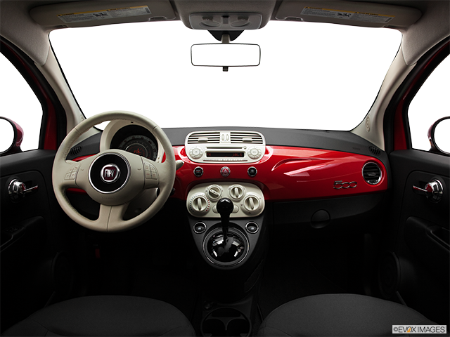 2012 Fiat 500 | Centered wide dash shot