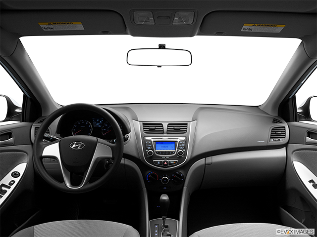 2012 Hyundai Accent | Centered wide dash shot