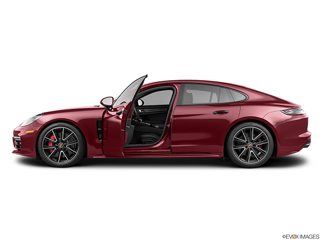 2022 Porsche Panamera | Driver's side profile with drivers side door open